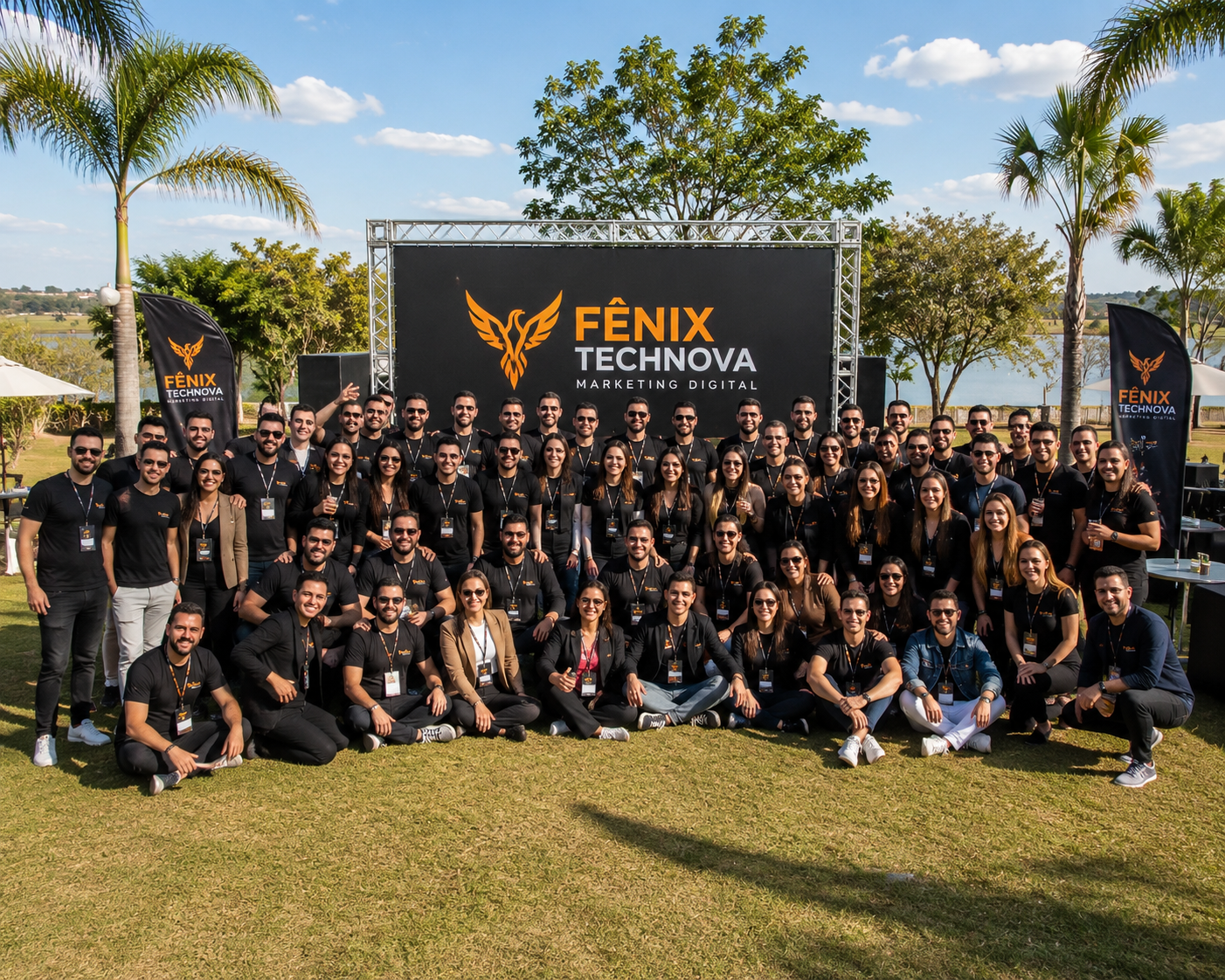 Evento Fênix TechNova ao ar livre